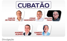 Debate da Santa Cecília TV com candidatos a prefeito de Cubatão acontece hoje