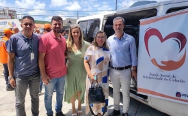 Fundo Social de Solidariedade de Cubatão destina uma tonelada de alimentos e outros produtos a moradores de Peruíbe 