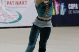 Melissa Passarelli conquista sete medalhas em torneio internacional de patinação