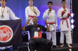 Equipe Luciano Moreira de karatê conquista excelentes resultados em tradicional competição de São Paulo