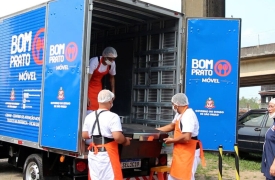 Bom Prato Móvel atende na Vila dos Pescadores neste mês de maio