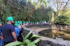 Unipar organiza visita das comunidades locais ao programa Fábrica Aberta em Cubatão