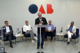 Com nova ausência de César, Alemão sai fortalecido no debate da OAB