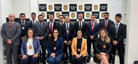 Polícia Civil recebe novos Delegados  na Baixada e Vale do Ribeira