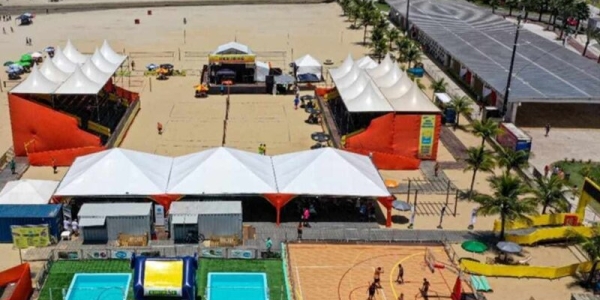 Com patrocínio da Unipar, Arena Esportiva – Estação Verão 2025 oferece atividades gratuitas em Praia Grande