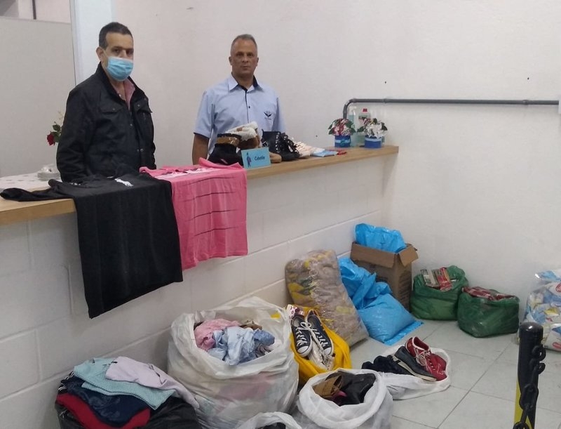 Alfa Segurança e Monitoramento realiza doação de roupas e alimentos em prol das vítimas do incêndio da Vila Esperança