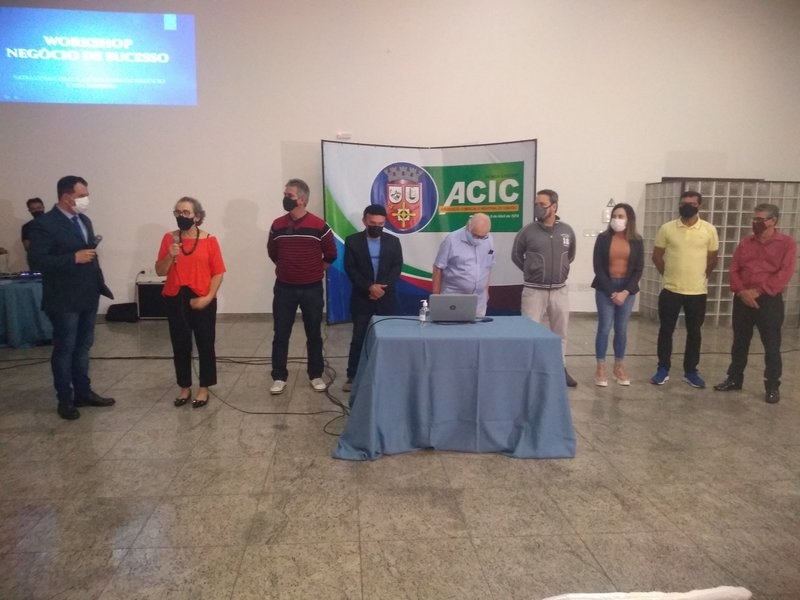 Com bom público, workshop “Negócio de Sucesso” foi destaque na ACIC, na noite de ontem