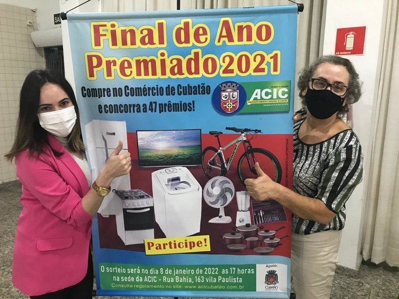 Sorteio do “Final de Ano Premiado da ACIC 2021” foi um sucesso!