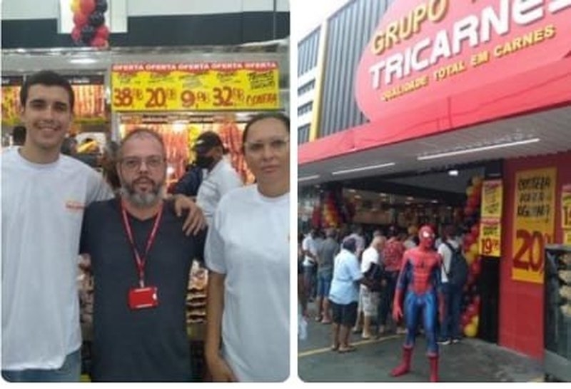 Grupo TRICARNES inaugura supermercado em Cubatão