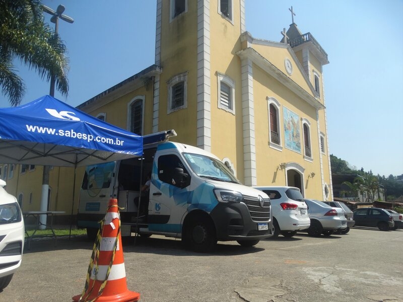 Agência Móvel da Sabesp atende até sábado (26) em Santos 