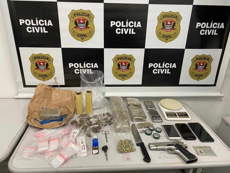 Polícia Civil prende indivíduo que traficava na modalidade “disk drogas”