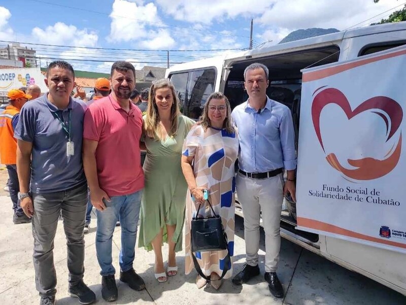 Fundo Social de Solidariedade de Cubatão destina uma tonelada de alimentos e outros produtos a moradores de Peruíbe 